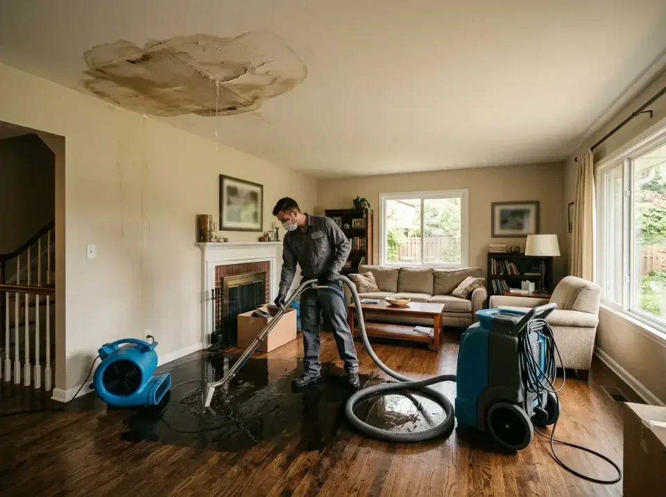 attic-pipe-burst-ceiling-drip-008 — frequently asked questions, Water Damage Restoration & Carpet Care in West Point, NE